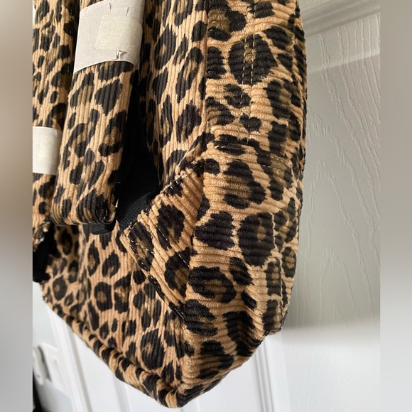 NWT Lucy & Yak Kellie Skater Corduroy Backpack in Leopard Print - Picture 15 of 16